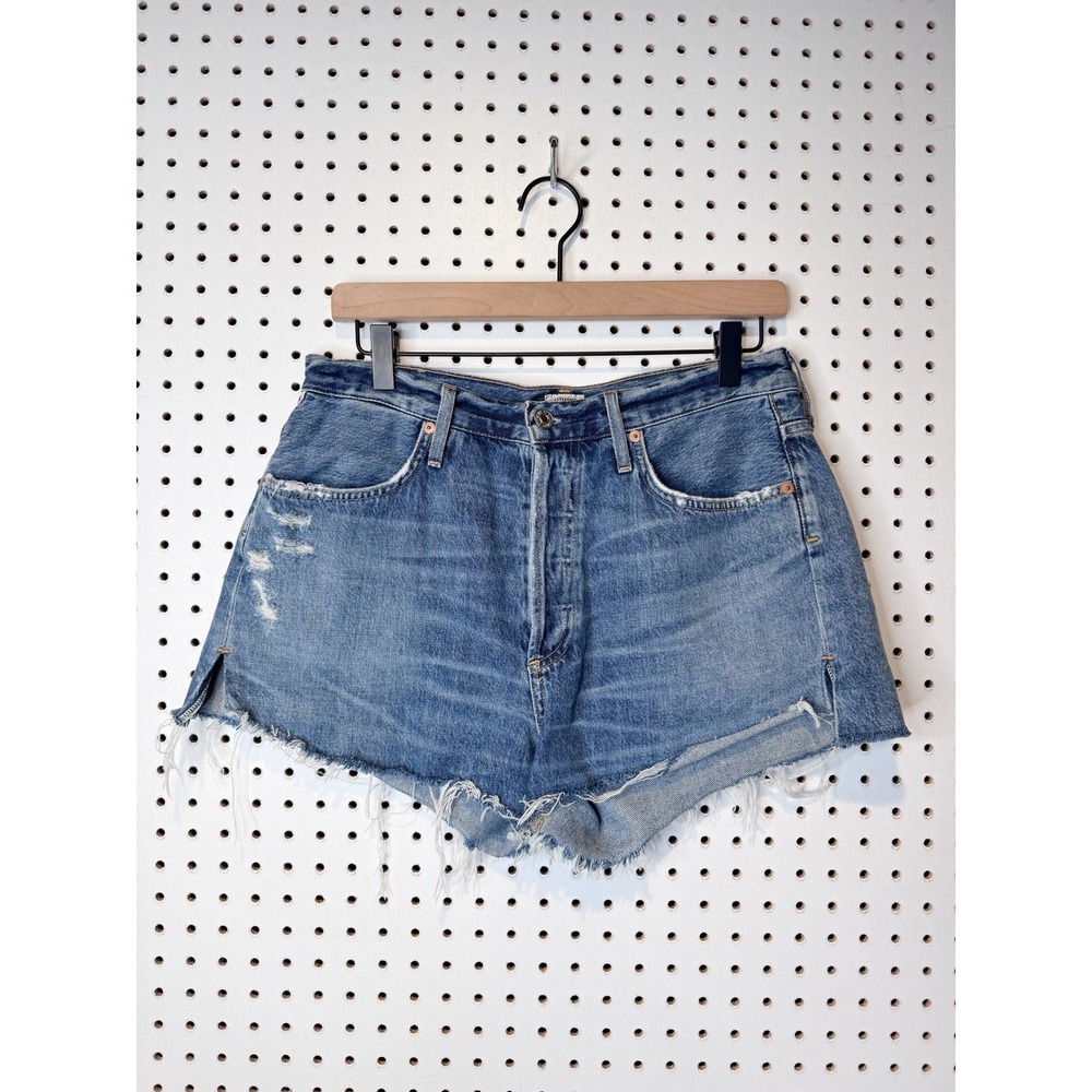 Citizens of Humanity | Anabelle High Rise Denim Jean Shorts 1883-1136 Sz.‎ 28